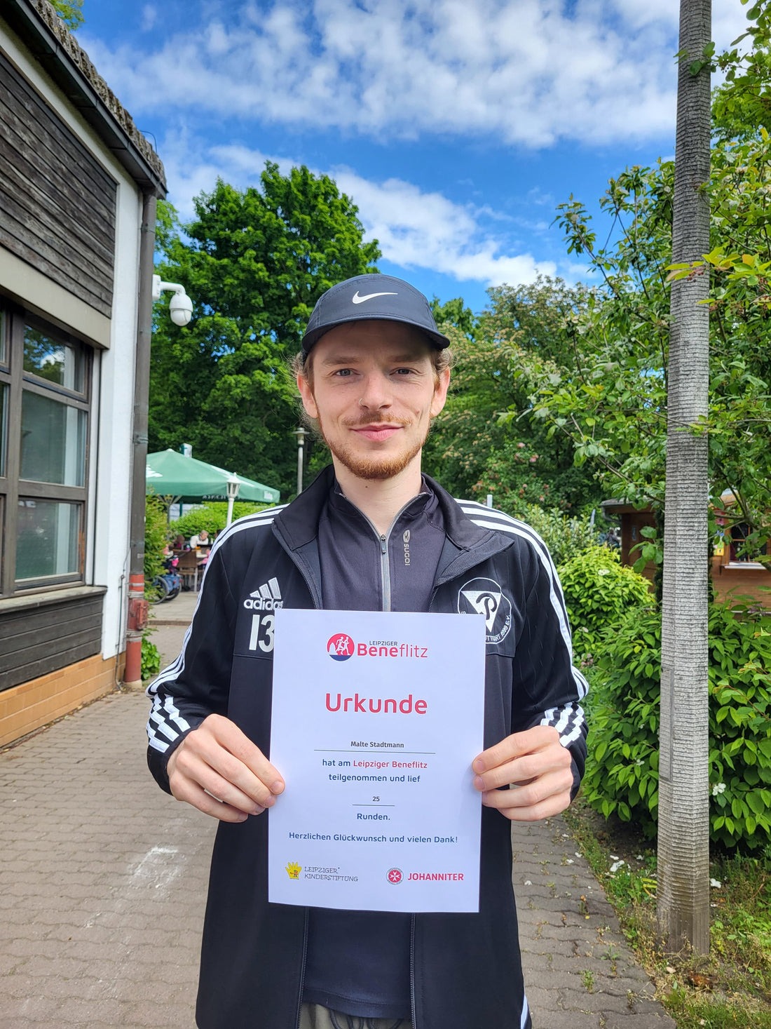 Spendenlauf mit Malte