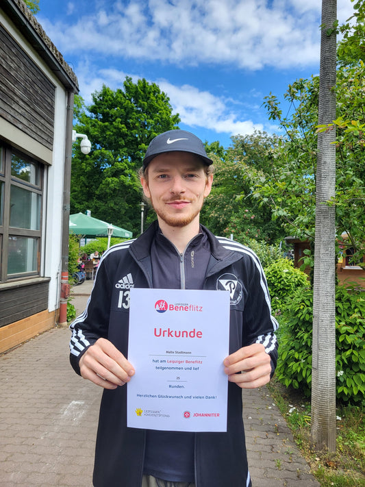 Spendenlauf mit Malte