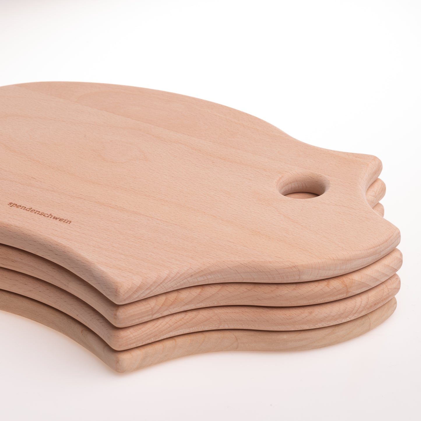 Spendenschwein Frühstücksbrett