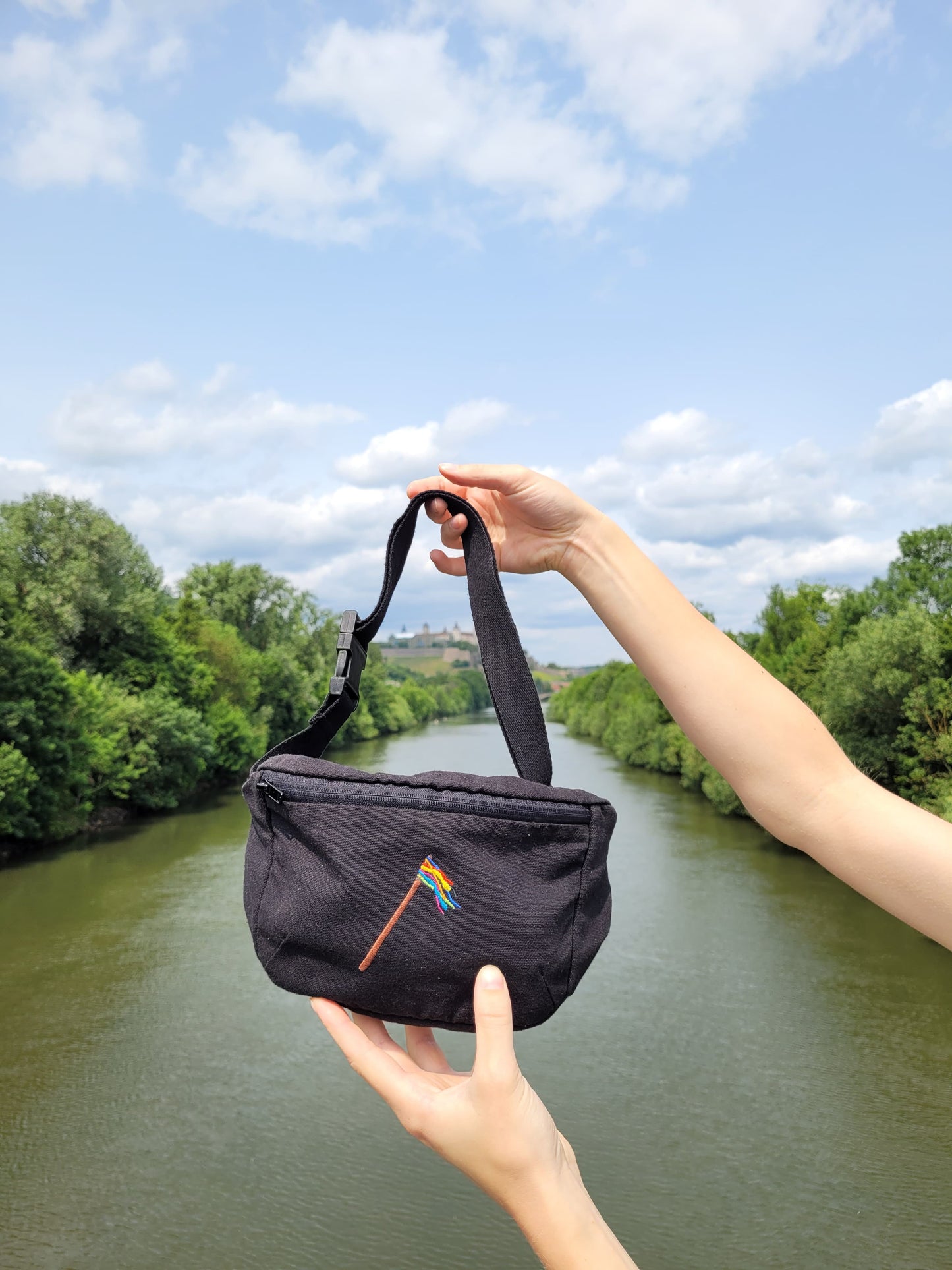 Spendengürteltasche Pilger